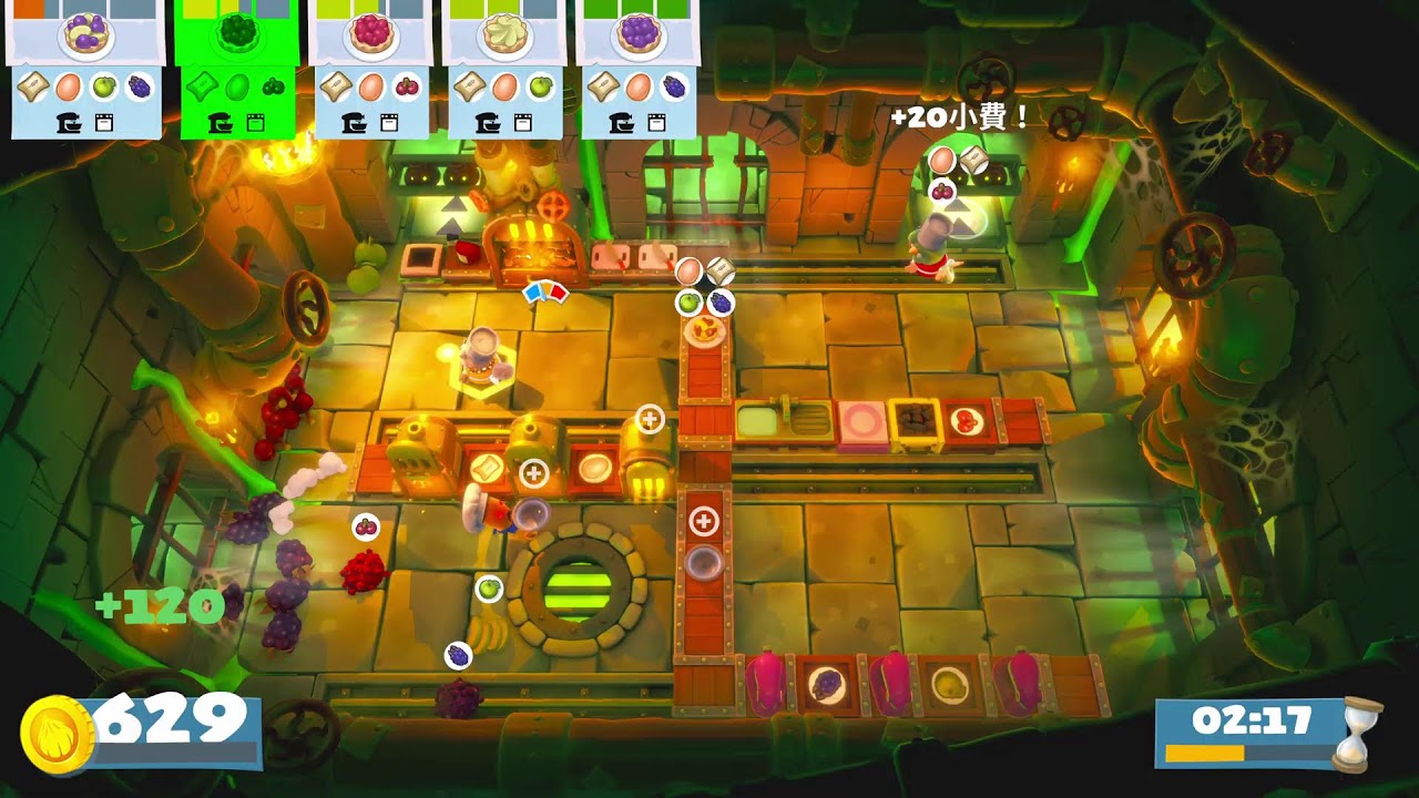 [Overcooked 煮過頭] ( Jing + Naomi + Whyder + Cathy )