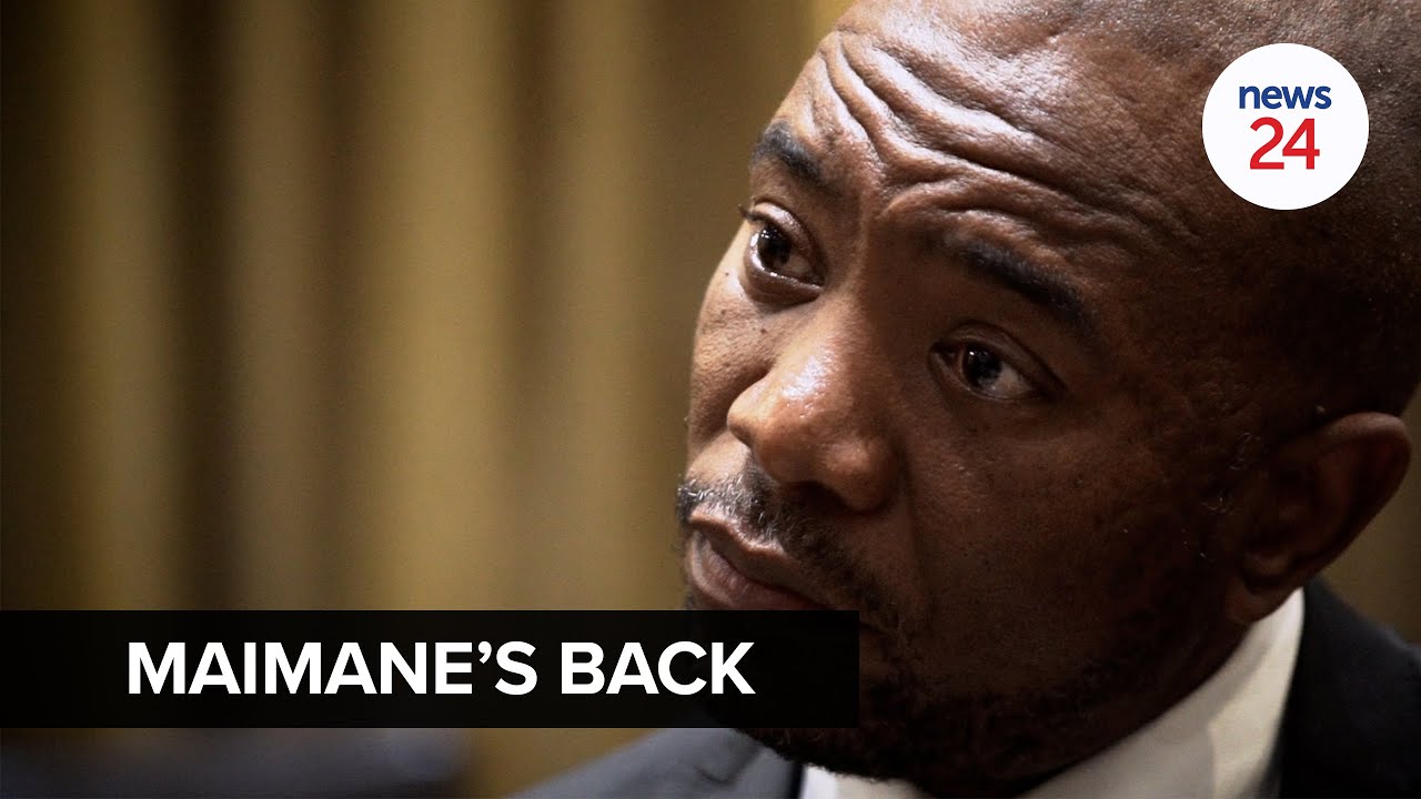 WATCH | Mmusi Maimane returns to Parliament as chairperson of standing committee on appropriations