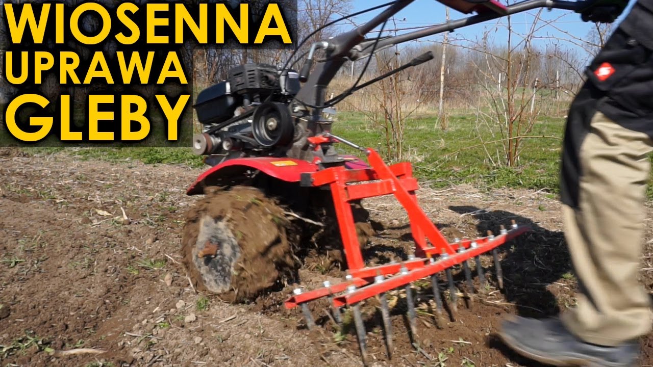 Przygotowanie gleby pod siew warzyw. Nieudana brona i udany kultywator