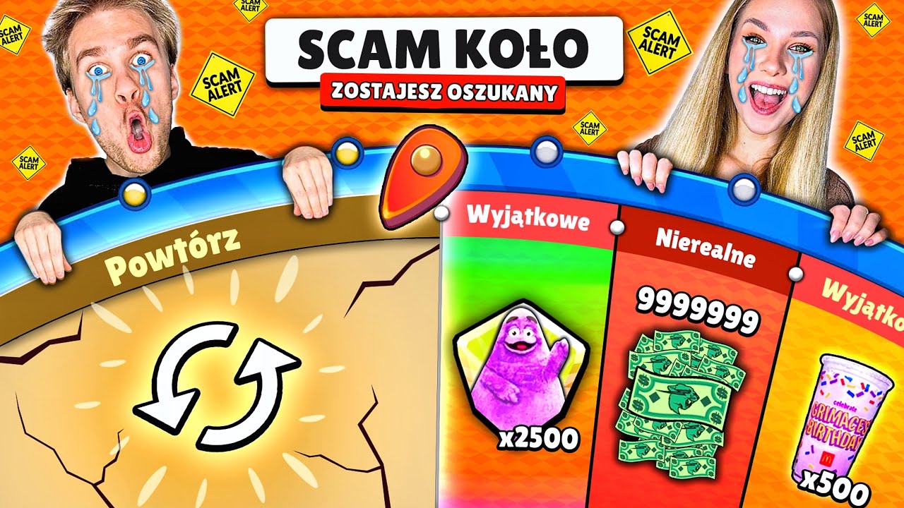Zostałem *OSCAMOWANY* ⚠️ przez TWÓRCÓW GRY 😭 na (NOWE KOŁO) 🍀 + DARMOWE SKINY 🤑 w Stumble Guys…