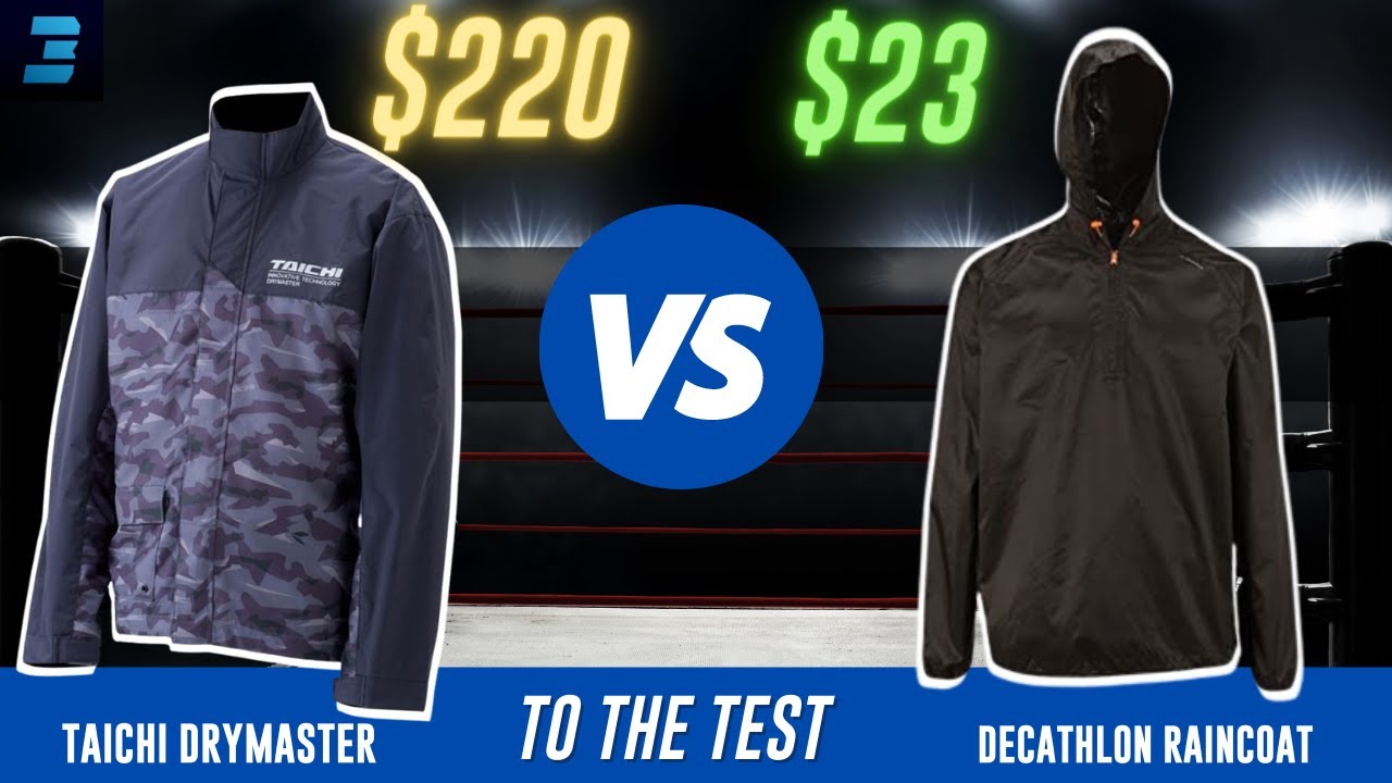 $220 Taichi Drymaster VS $23 Decathlon Raincoat | To The Test Episode #5
