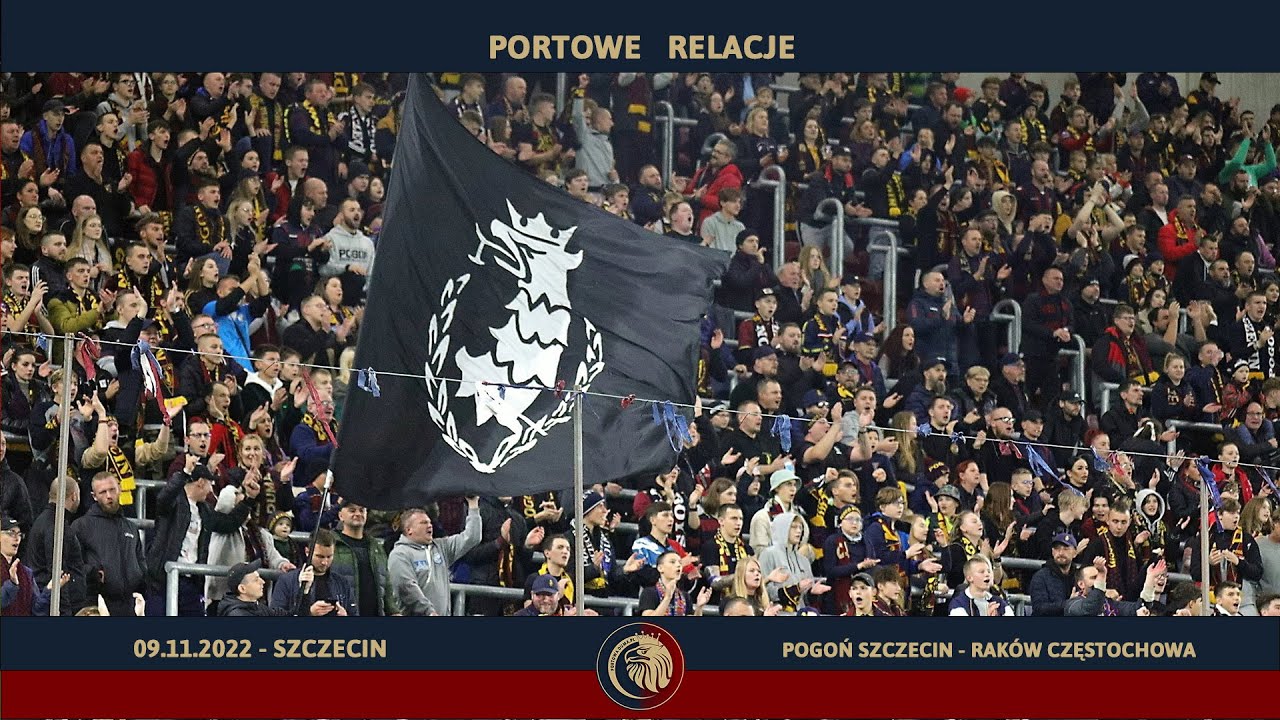[09.11.2022] Doping na meczu 1/8 finału Fortuna Puchar Polski -  Pogoń Szczecin  - Raków Częstochowa