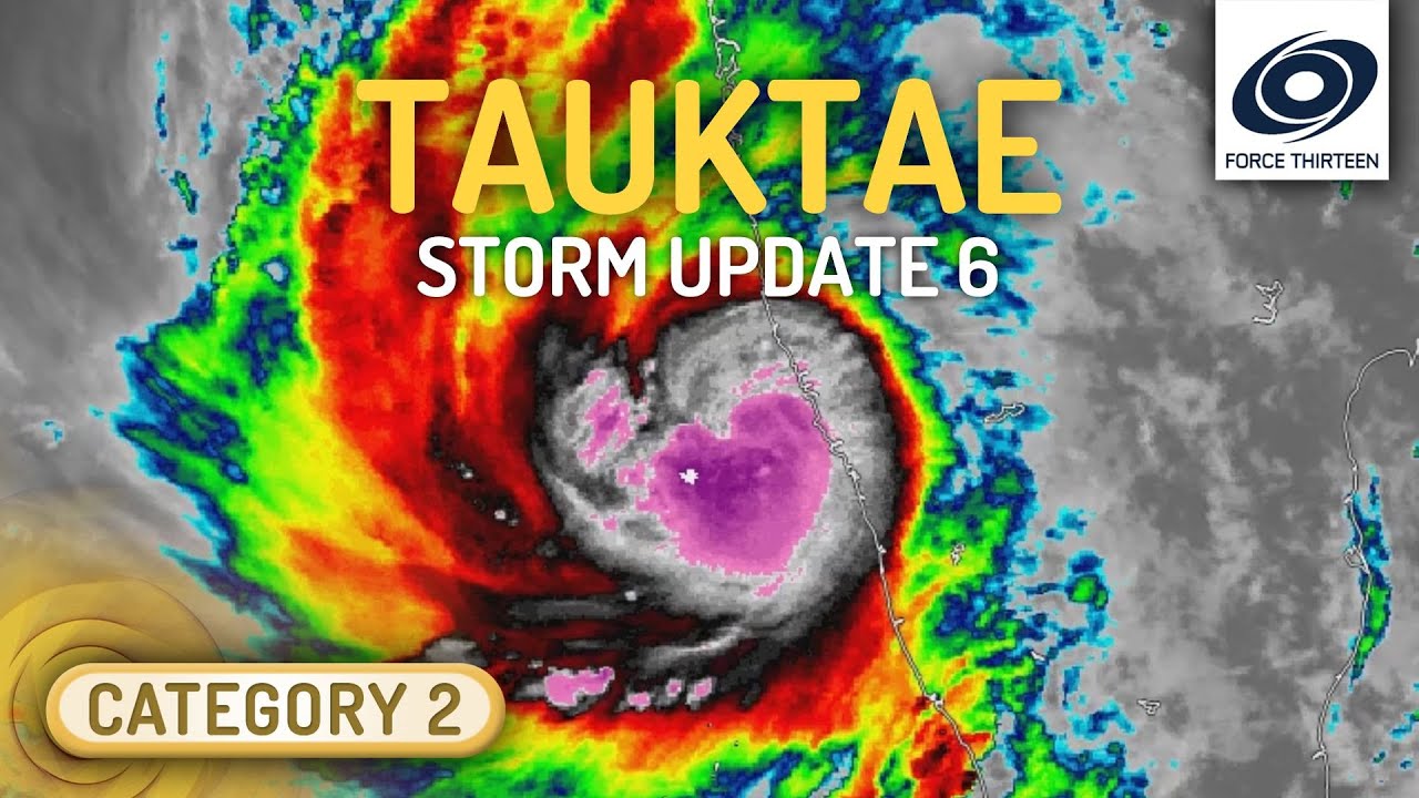 Cyclone Tauktae Rapidly Intensifies Near India