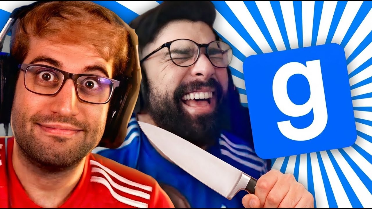 10 MINUTOS de PURO CAOS no GMOD KKKKKKKKKKKK