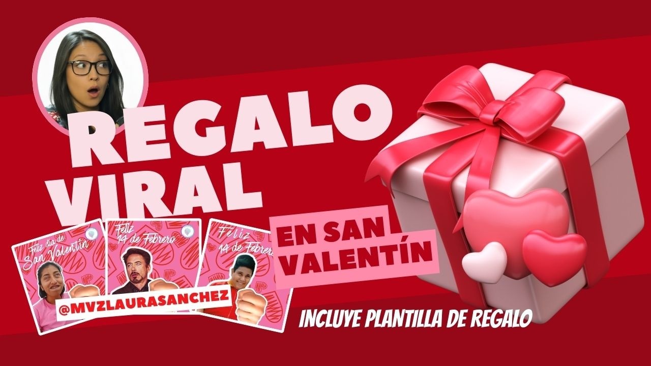 La Plantilla Viral del 14 de Febrero en Canva | Regalo Meme Paso a Paso