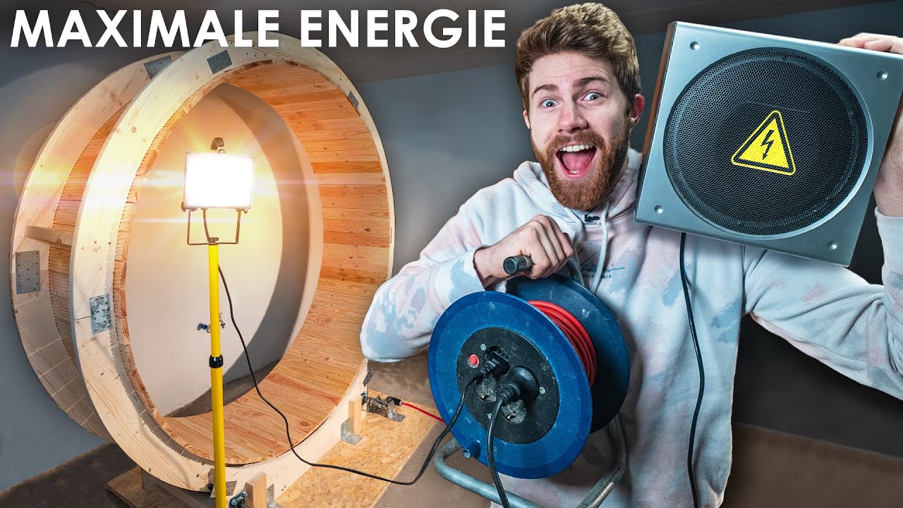 Vollgas im XXL-Hamsterrad! - Wie viel Strom?
