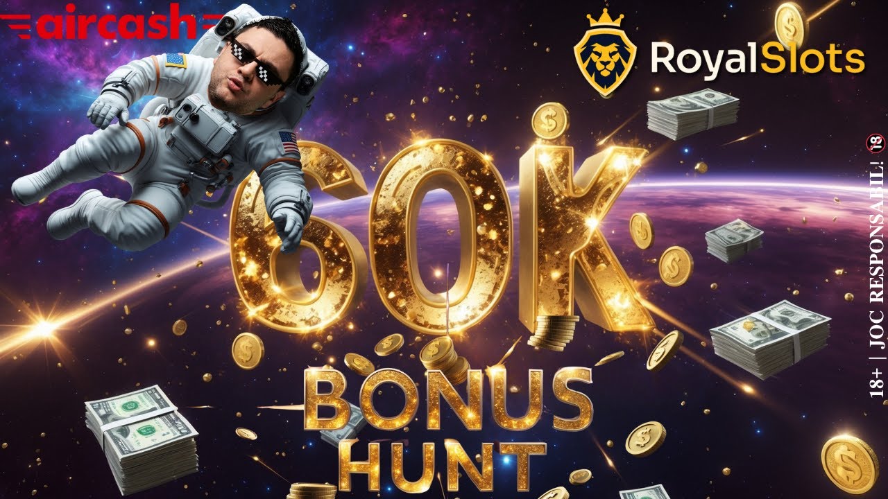 🔴 STERO LIVE 🔴 60000 Ron Royal BonusHunt /  Aircash links / Pedepse 💪🏼