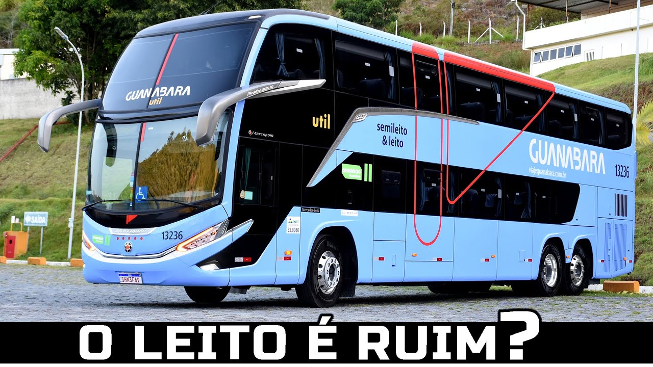 NÃO DÁ PRA ACREDITAR NESSE LEITO!! NOVO MARCOPOLO G8 DA GUANABARA UTIL