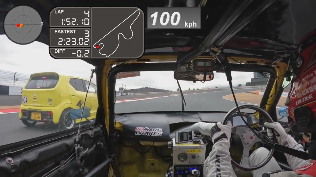 2024 K4GP 7時間耐久 予選　ホンダ　ビート #481 号車