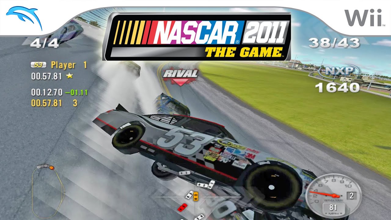 NASCAR 2011: Игра | Эмулятор Dolphin 5.0-13138 [1080p HD] | Nintendo Wii