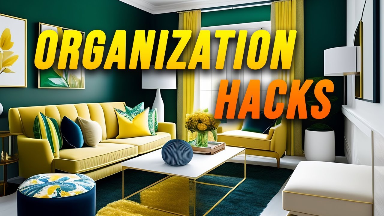 Achieve a Clutter-Free Home with Genius Organization Hacks #DeclutterYourSpace #clutterfreeliving