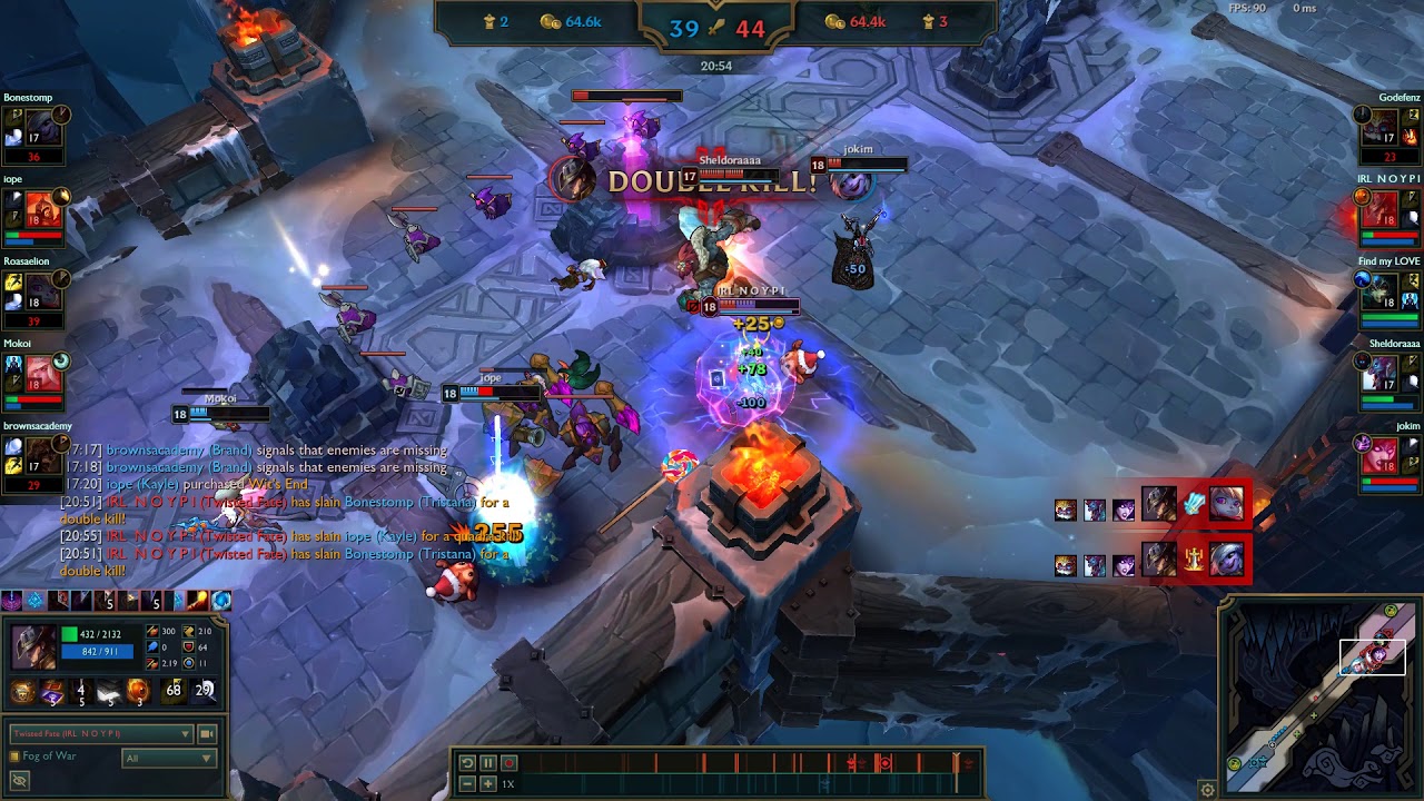 League of Legends AD TwistedFate - Fleet Footwork
