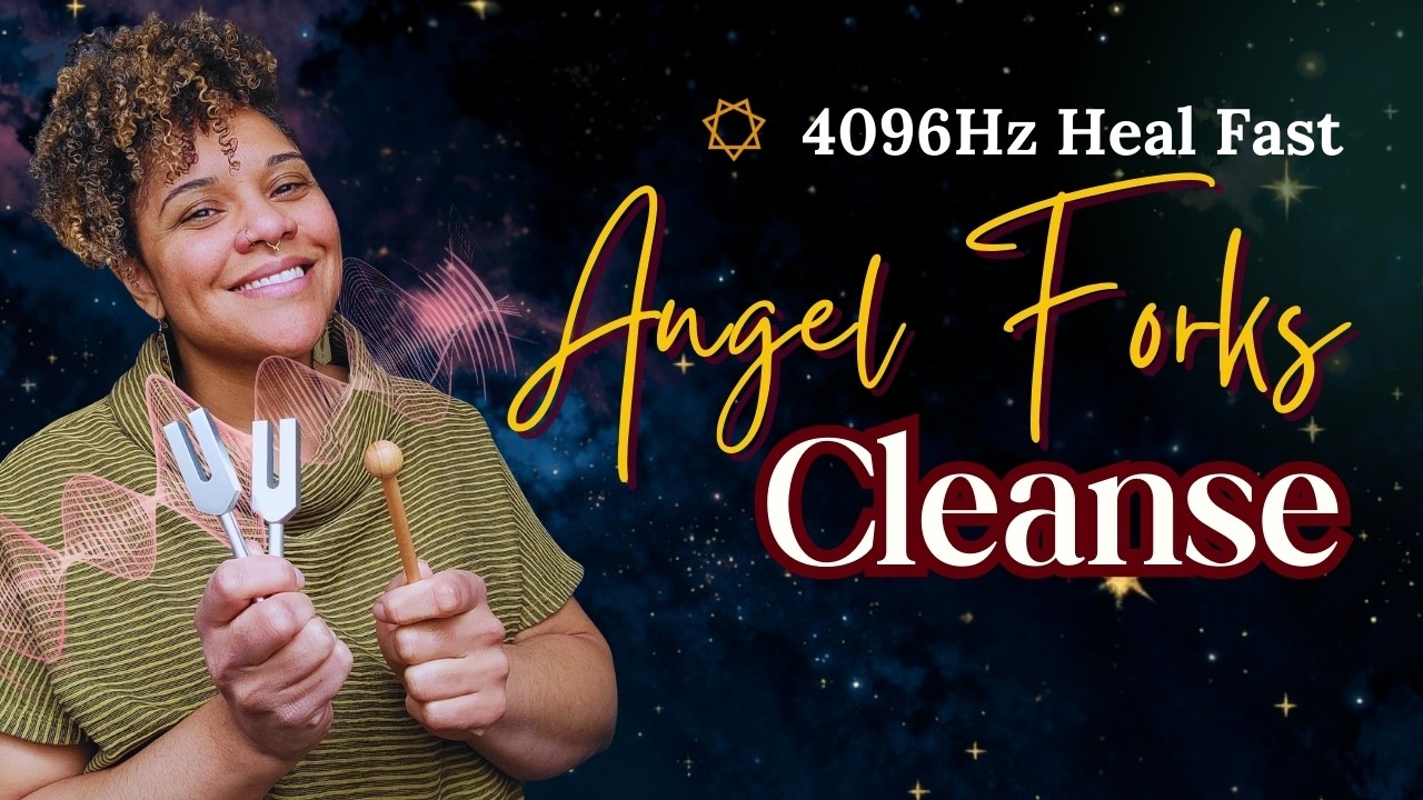 4096Hz Angel Tuning Forks | Cleanse & Charge Your Space in Minutes