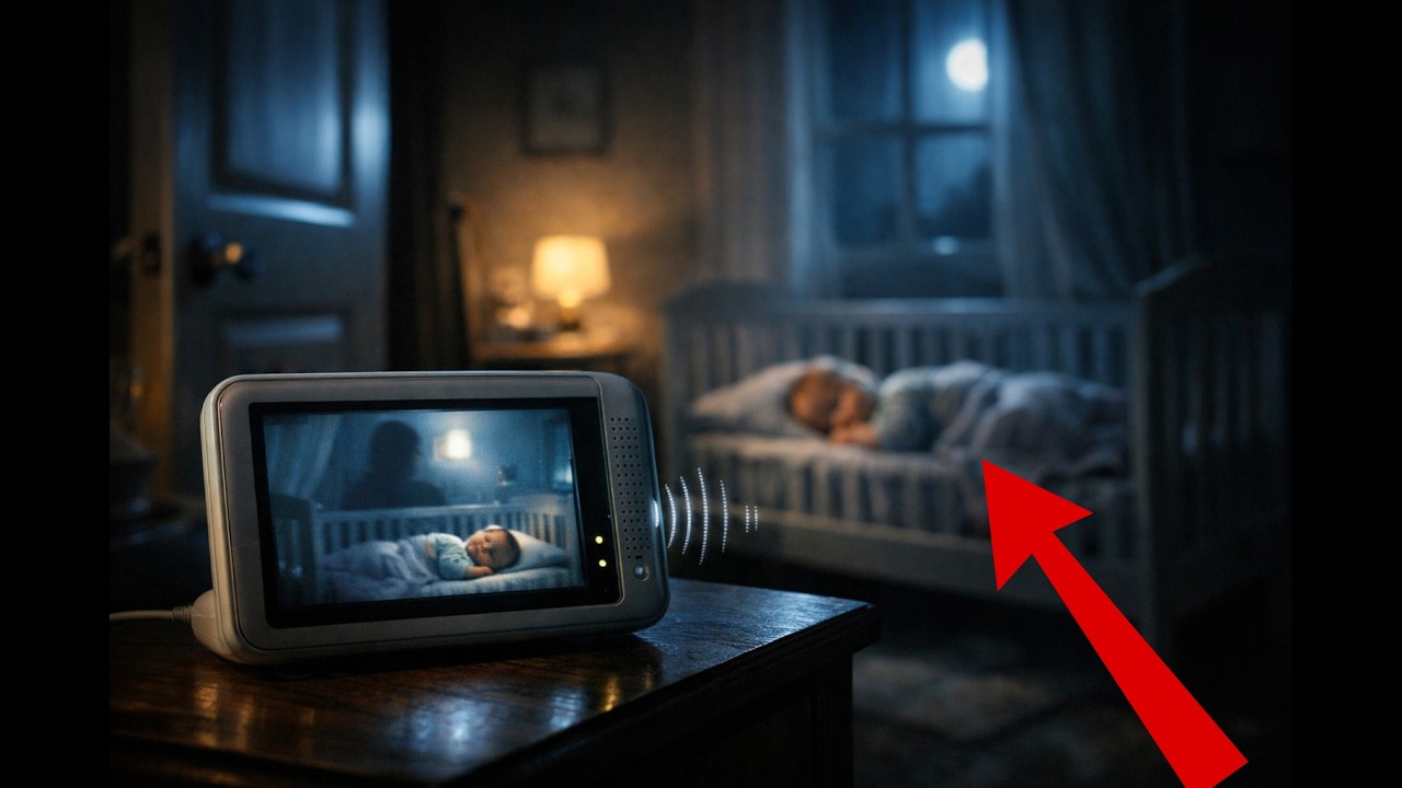A Voice Was Heard on the Baby Monitor.