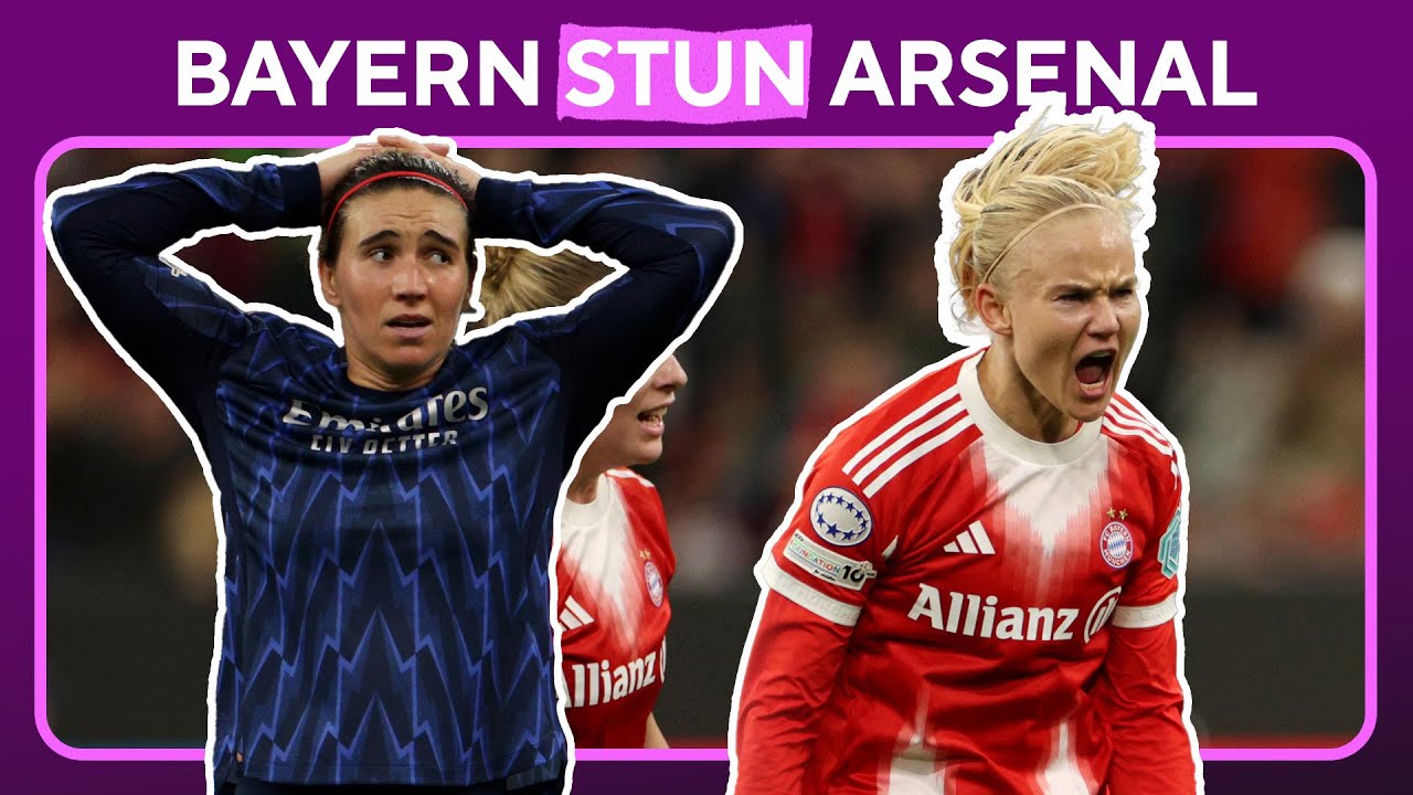 Arsenal DRAMATIC loss to Bayern Munich | Bayern 2nd half COMEBACK | | UWCL Today