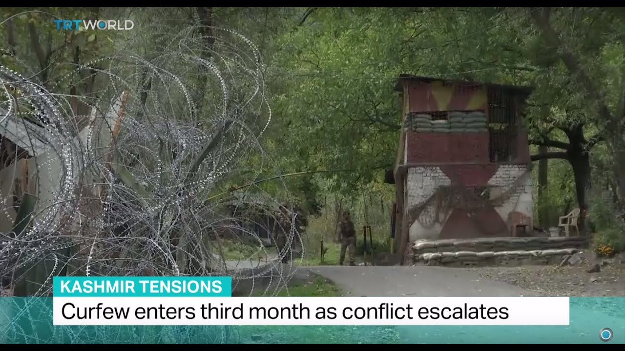 Kashmir Tensions: Curfew enters third month as conflict escalates