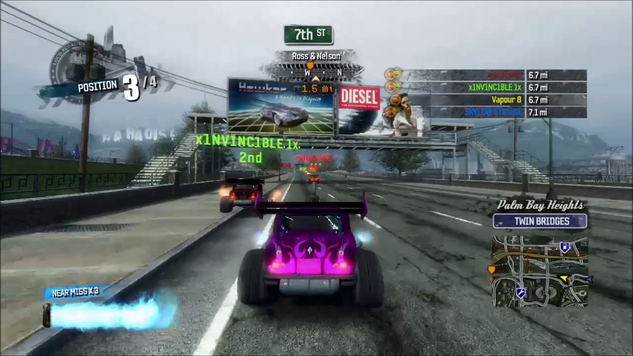 Burnout Paradise Ranked Race - Scenic Route