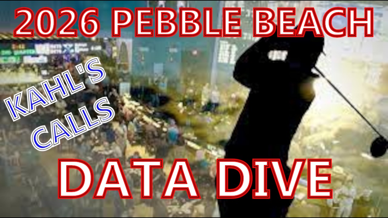 2026 Pebble Beach Data Dive
