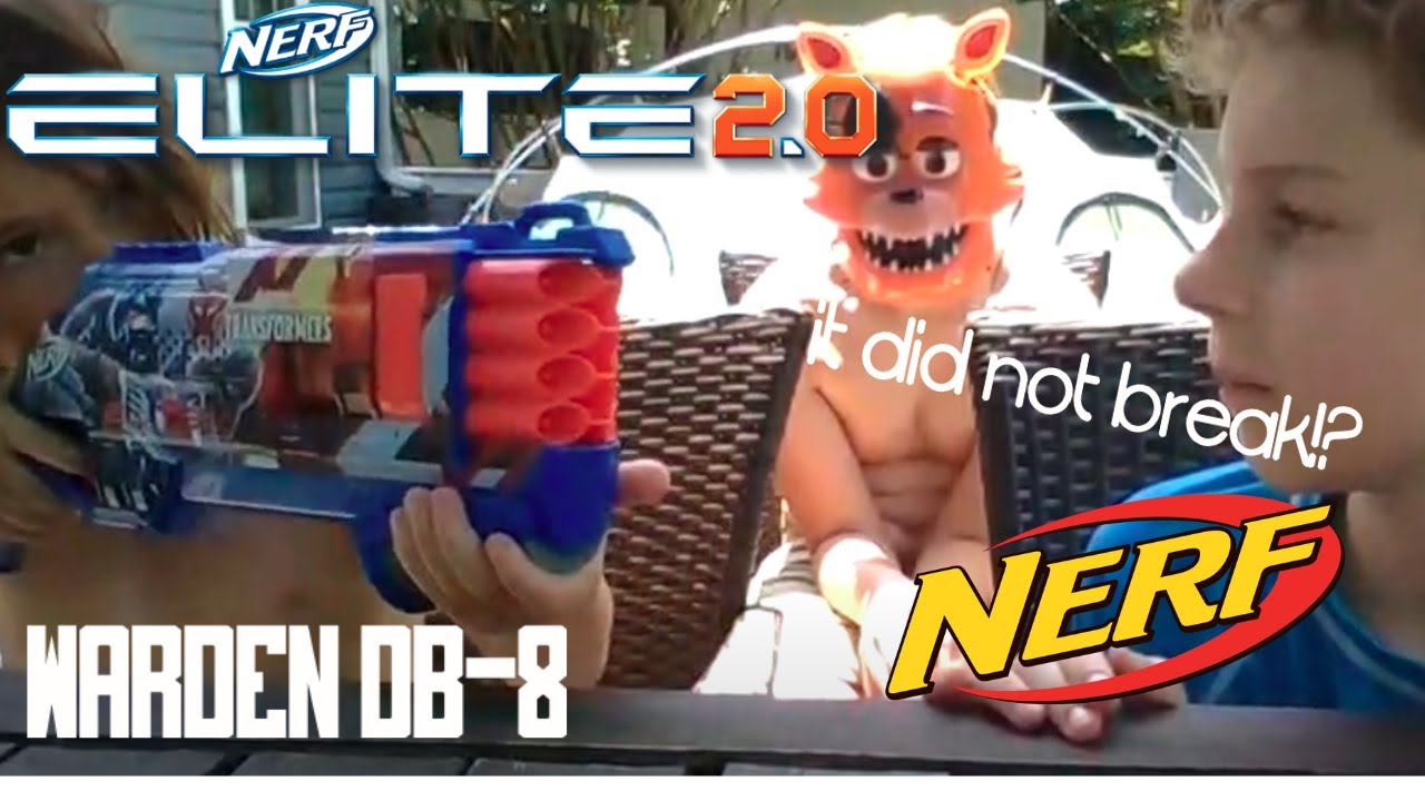 NO 2 STAGE?! Nerf Warden DB-8 | Outta Pocket Nerfers Ep.5 (Feat. capn cats)