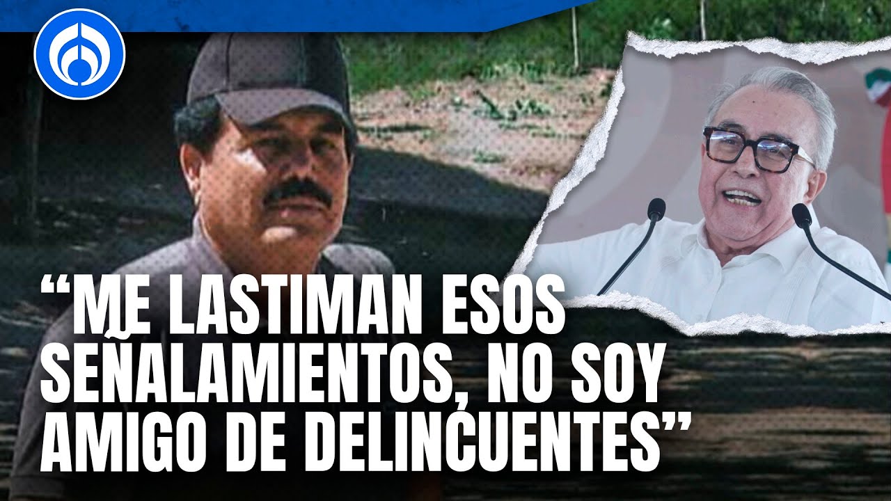 #Exclusiva Rubén Rocha Moya niega rotundamente tener alguna relación con el narcotráfico