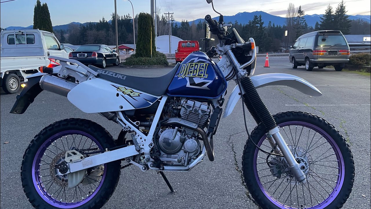 1997 Suzuki Djebel  250 XC, SJ45A, kick and electric starter, dual touring import from Japan