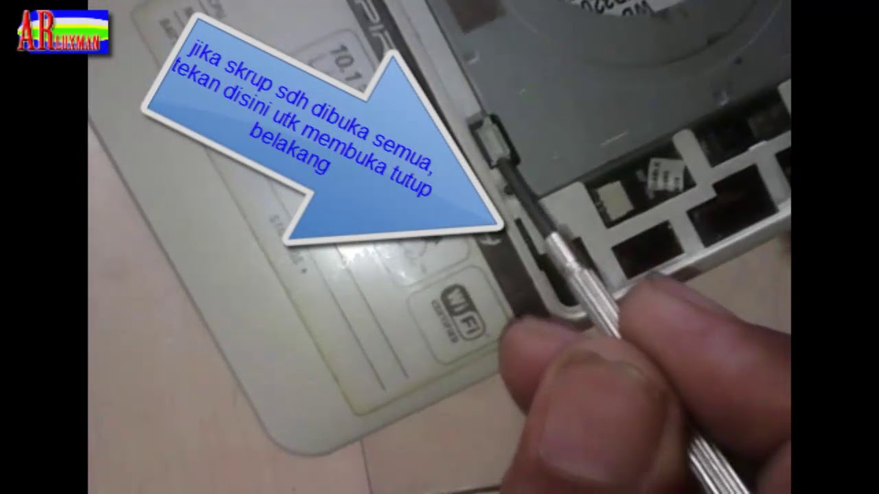 Netbook | Cara bongkar Acer AspireOne Happy