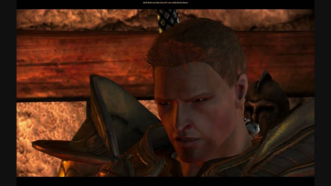 Angry Alistair after Landsmeet - Dragon Age: Origins