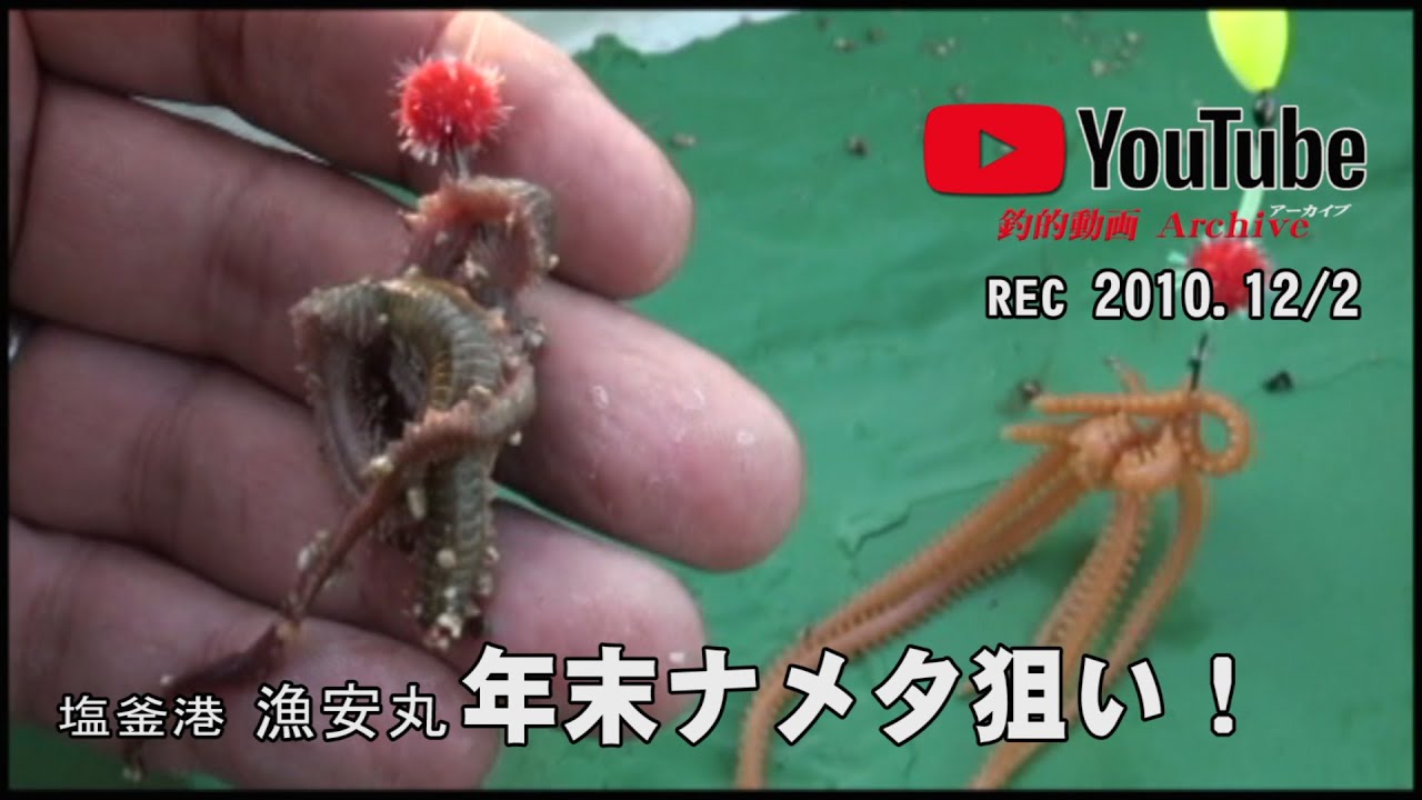 2010・漁安丸の年末ナメタ狙い！