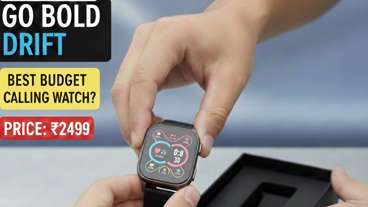 महंगी वॉच भूल जाओगे! Go Bold Drift Smartwatch Review | Best Calling Watch Under 2500