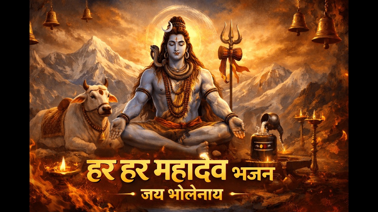 Har Har Mahadev Bhajan | Best Shiv Devotional Song | Feel Divine Energy
