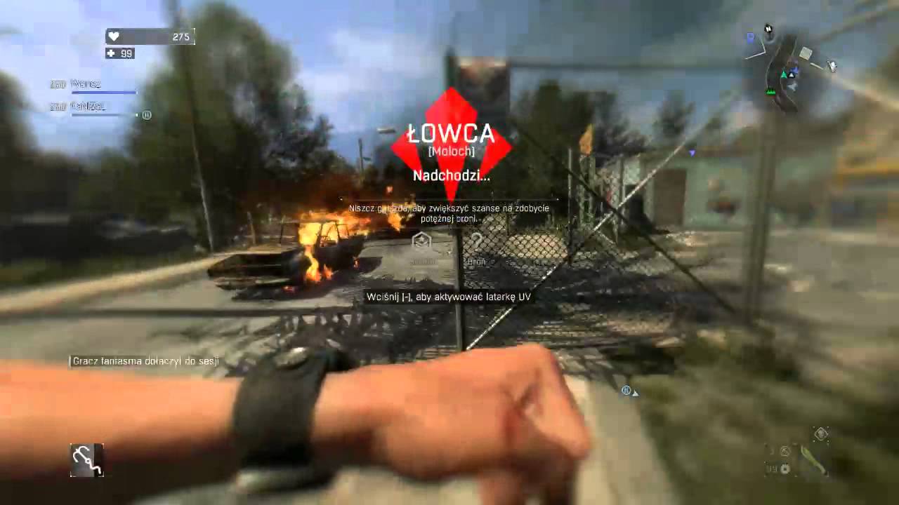 Dying Light walka z łowcą