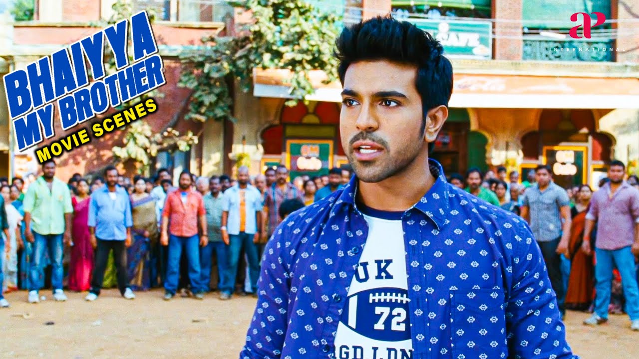 Bhaiyya My Brother Movie | Ram Charan inspires the colony with his courageous stand! | Ram Charan