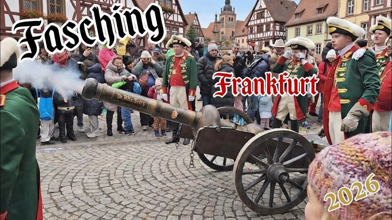 Frankfurt Fasching Parade 2026 Umzug am Sonntag 15. Februar – Bunte Kostüme, Süßigkeiten & Helau! 🇩🇪
