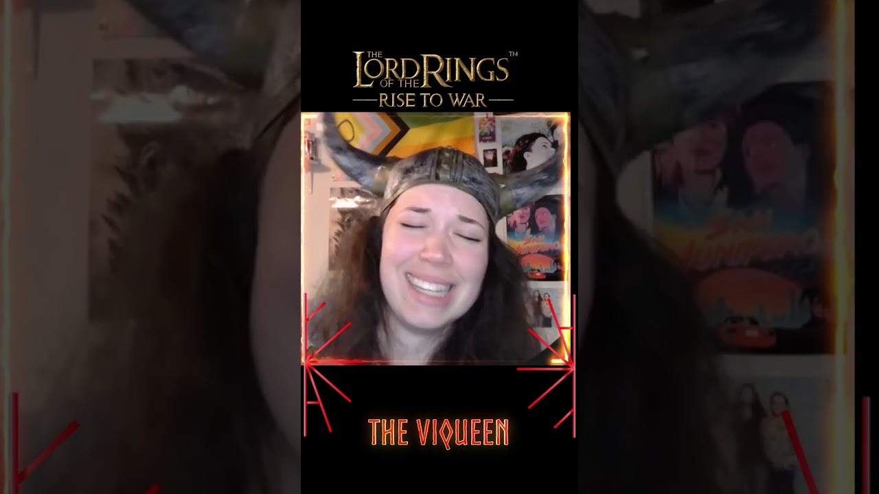 I'm the scat-queen!! #lotrrisetowar #lordoftherings