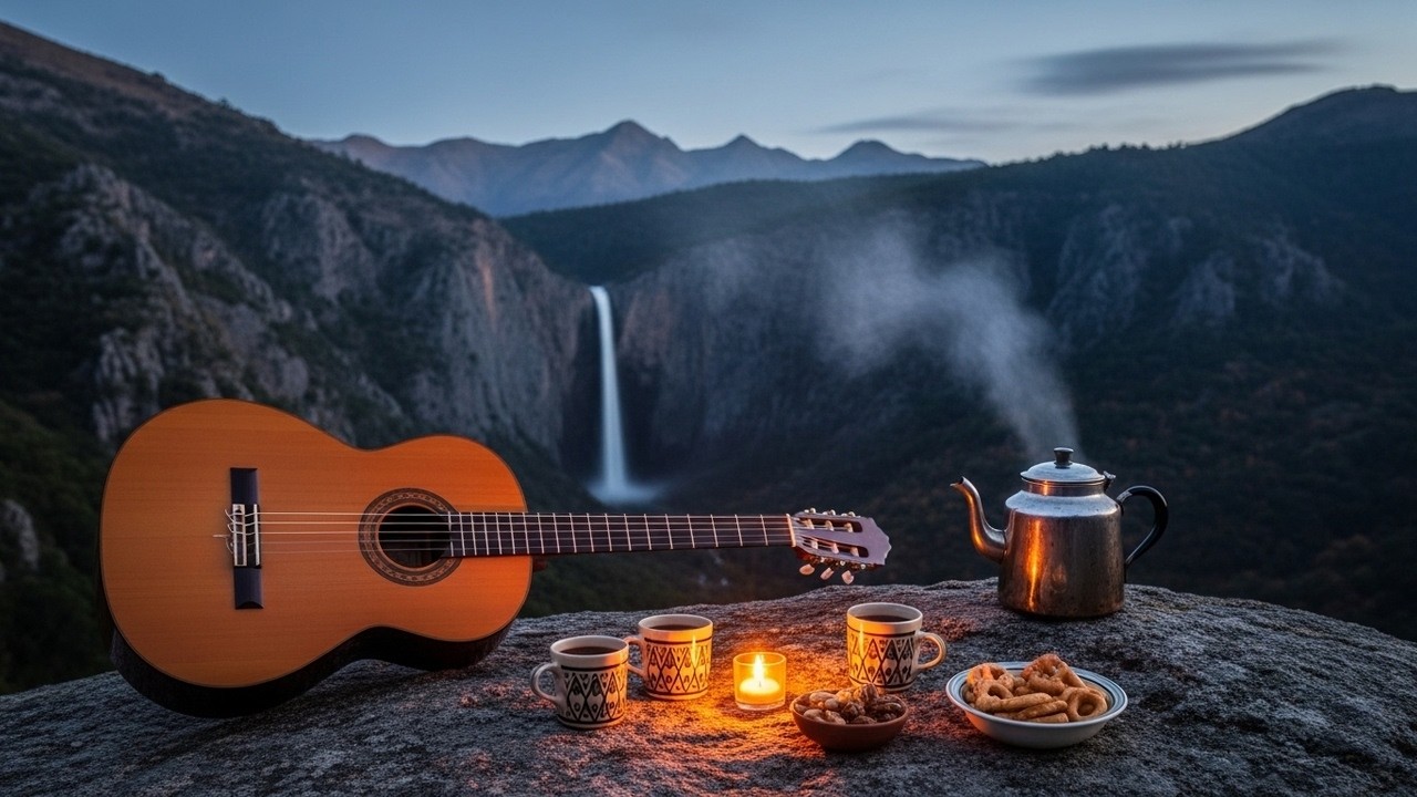 Spanish Guitar & Oud - Beautiful Flamenco Rumba Instrumental With Calm Energy And Warm Tone
