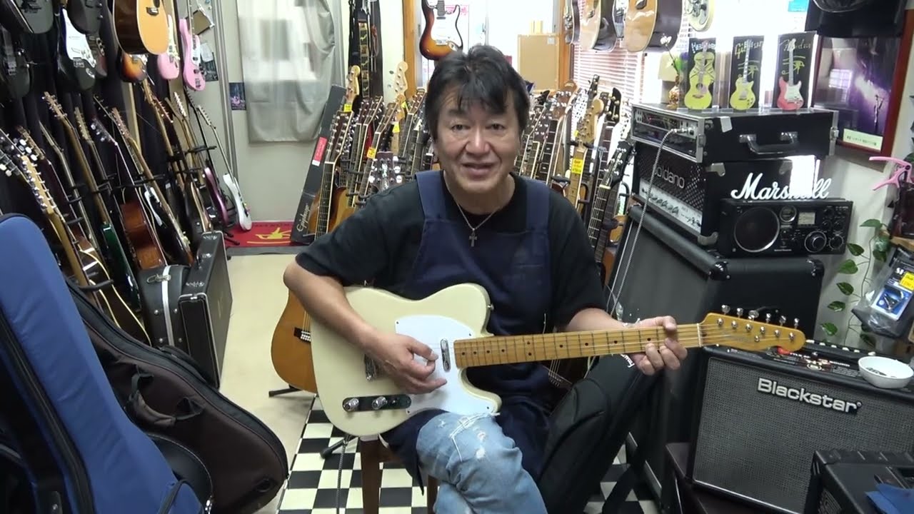 ※参考動画　Fender Mex Classic 50s Telecaster 2014年製