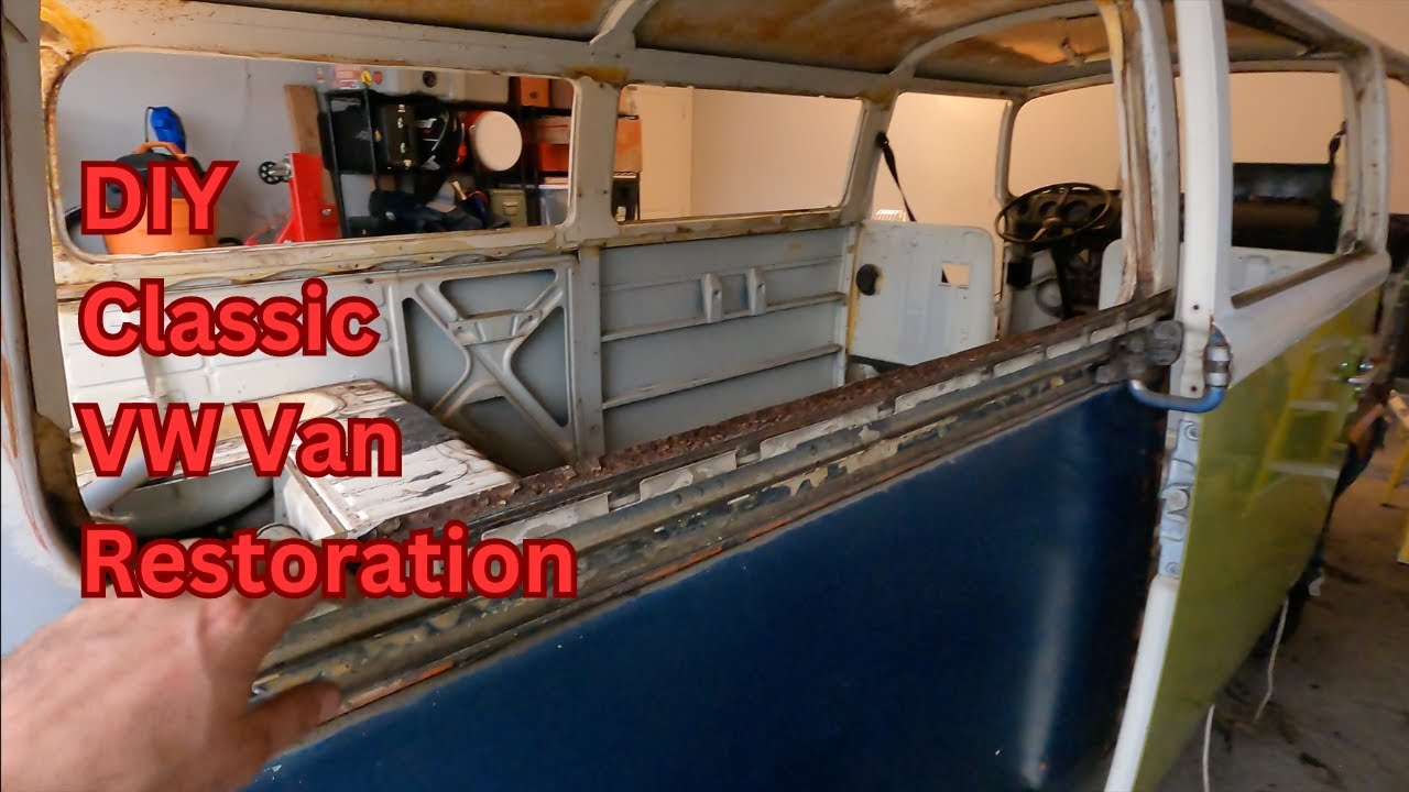 VW T2 - How to Remove Sliding Door Track Cover