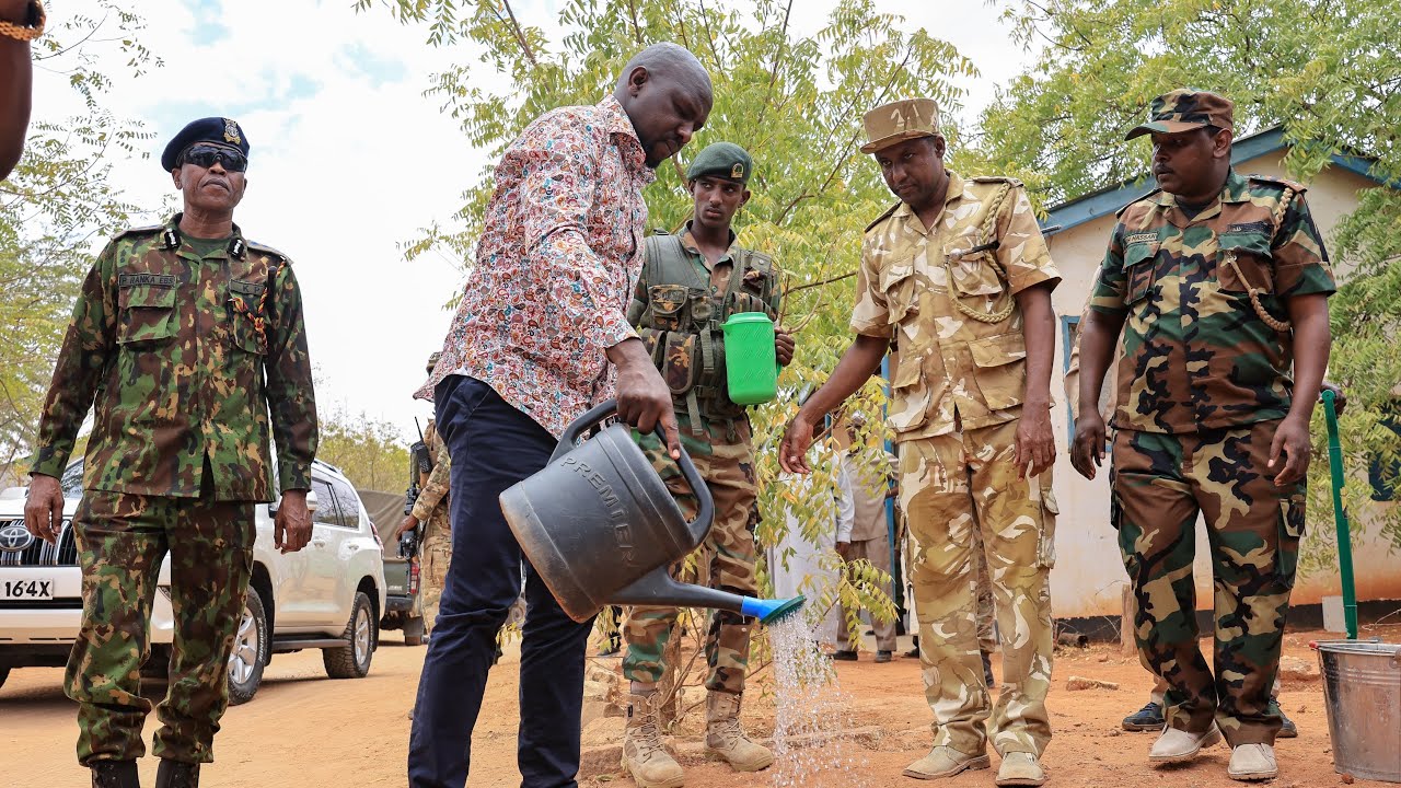Former Uhuru Bodyguard now Mandera Police Boss, CS Murkomen’s recognizes him in moments at Jukwaa