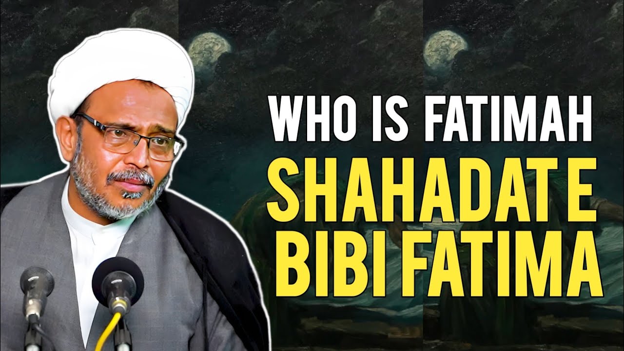 Shahdat e Bibi Fatima | Majlis | Ayyam e Fatima | Majlis 2025 | Maulana Wasi Hasan Khan 