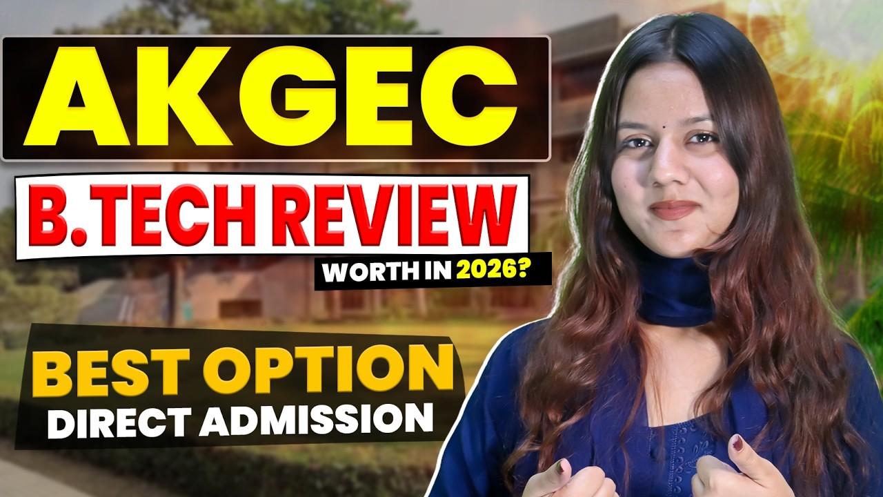AKGEC Ghaziabad Btech Review | Ajay Kumar Garg Engineering College Btech Review | Admission Process