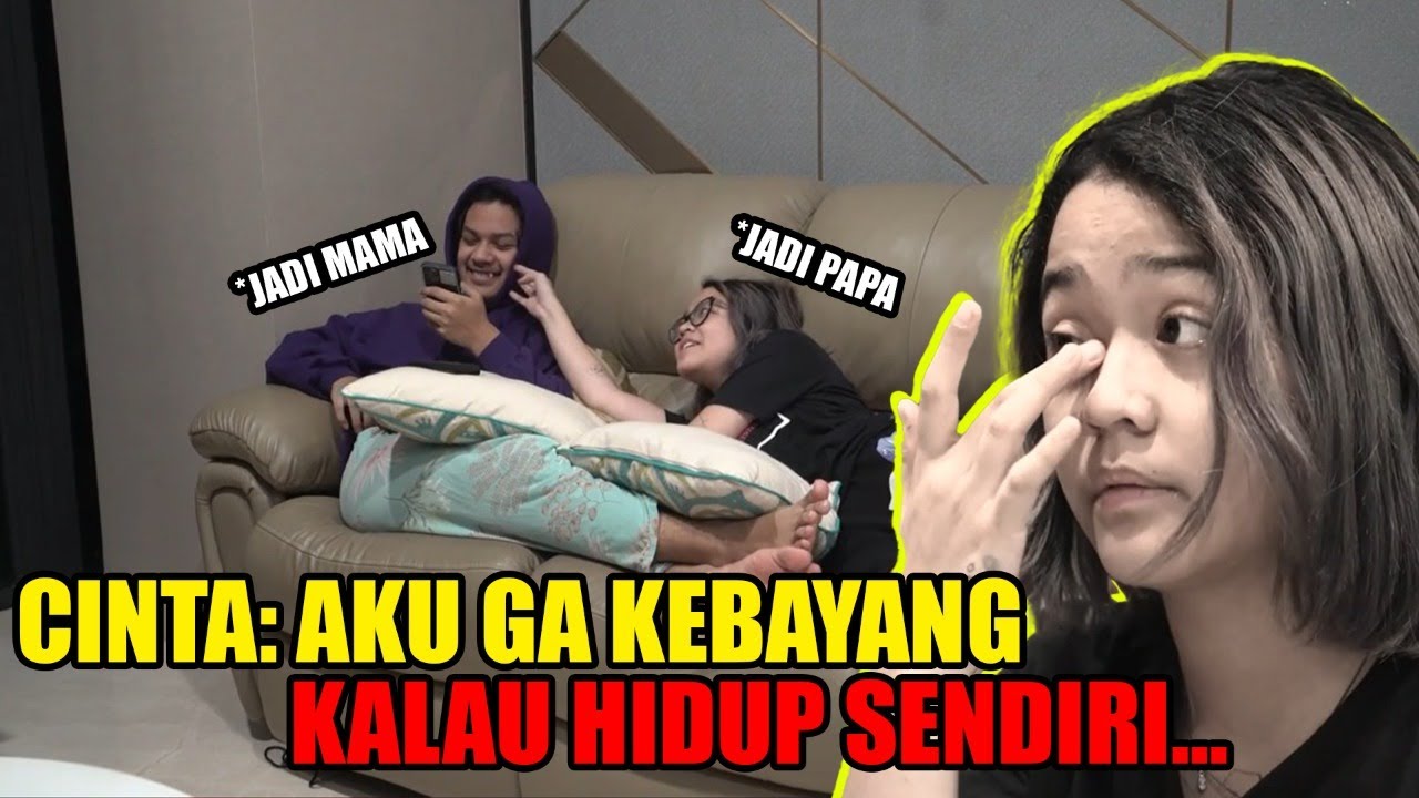 SEHARIAN JADI MAMA PAPA GARA - GARA KANGEN