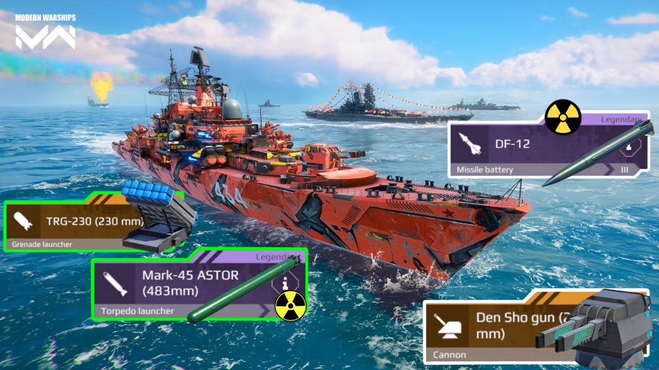 RF Admiral Ushakov - most balance & Deadliest Ship 🔥 in modern warships