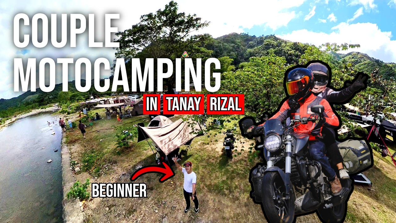 Sikat na campsite, worth the hype? | Motocamping at River Ranch PH (4k) | Dominar 400 UG2