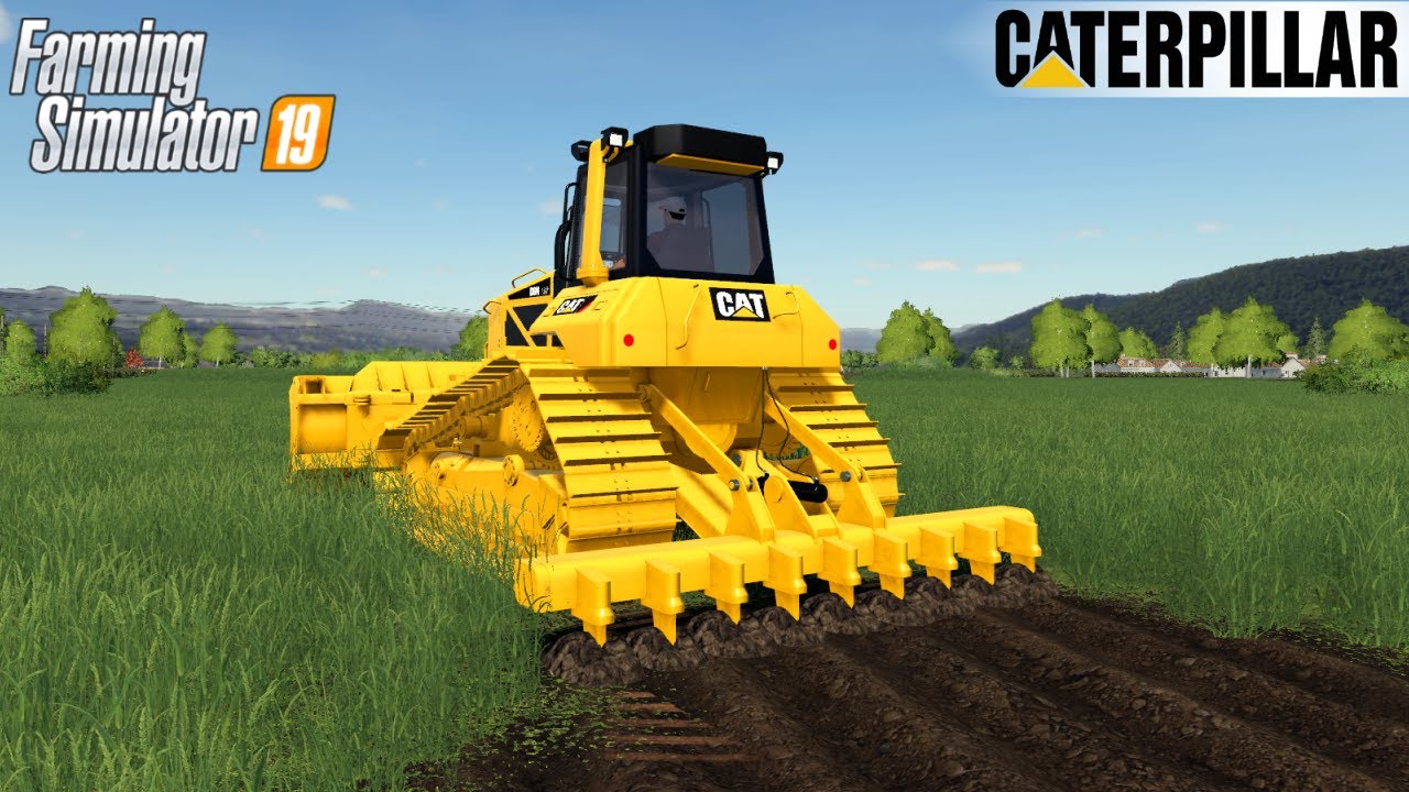 Farming Simulator 19 - D6N LGP Bulldozer Deep Ripping