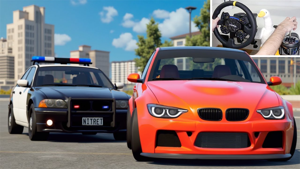 Escaping the Cops in BeamNG!