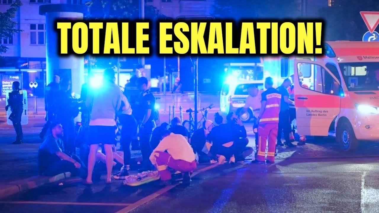 Totale Eskalation in Berlin Friedrichshain! 😱🔥 Tourismus, Migration, Kriminalität