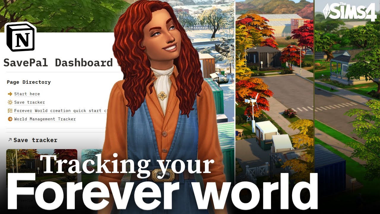 How To Track Your Sims 4 Forever World (Sims 4 Save File Tracking Guide | 2025)