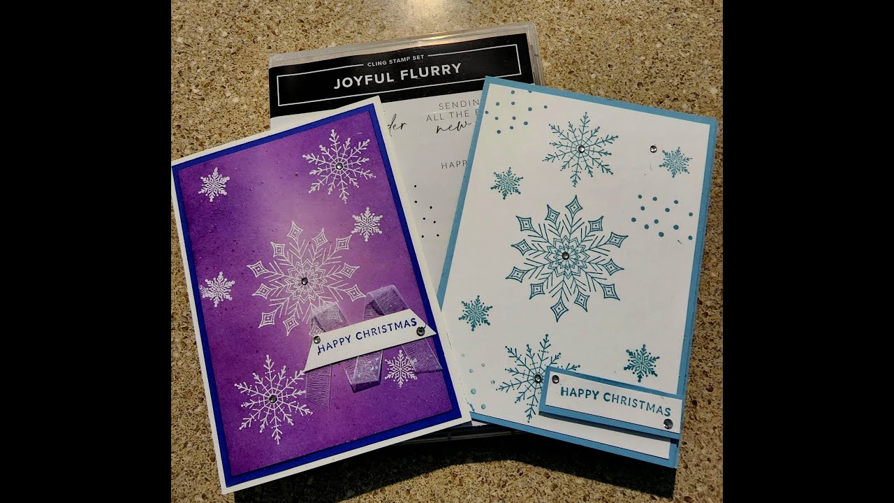 Stampin Up! Joyful Flurry stamp set