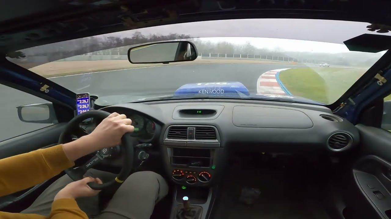 Subaru Impreza GG 2003 2.0 92kw Autodrom Most Onboard 2:25:7 (13.12.2025)