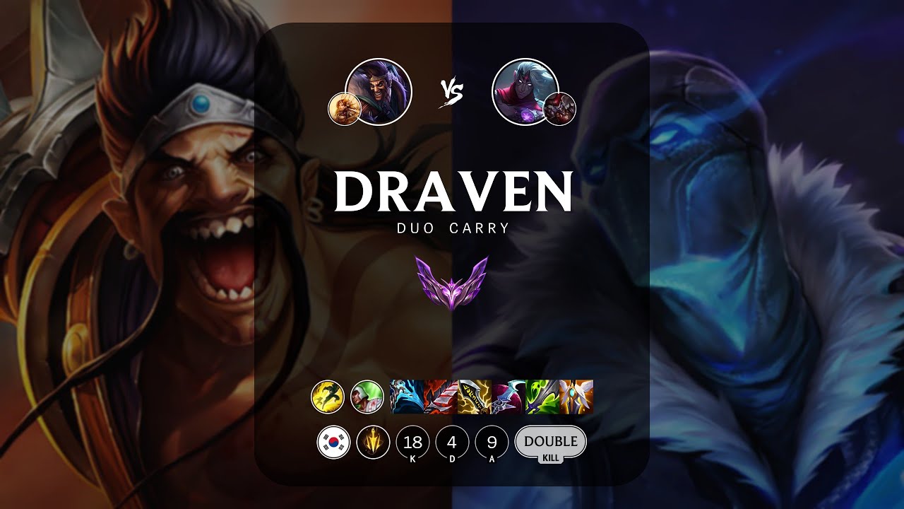 Draven ADC vs Varus - KR Master Patch 13.5